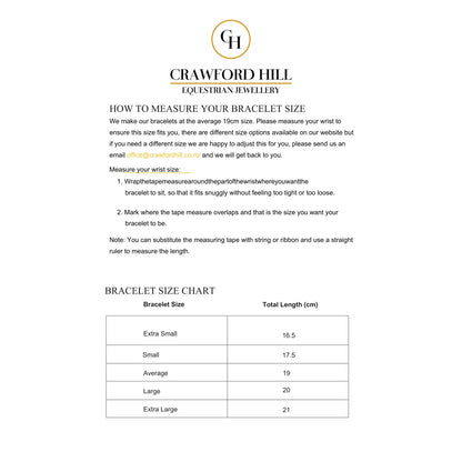 Curb Chain Snaffle Bracelets