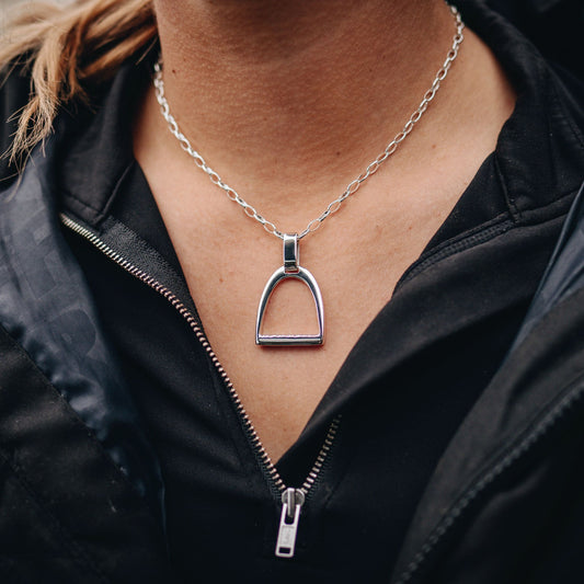 Large Stirrup | Equestrian Pendant